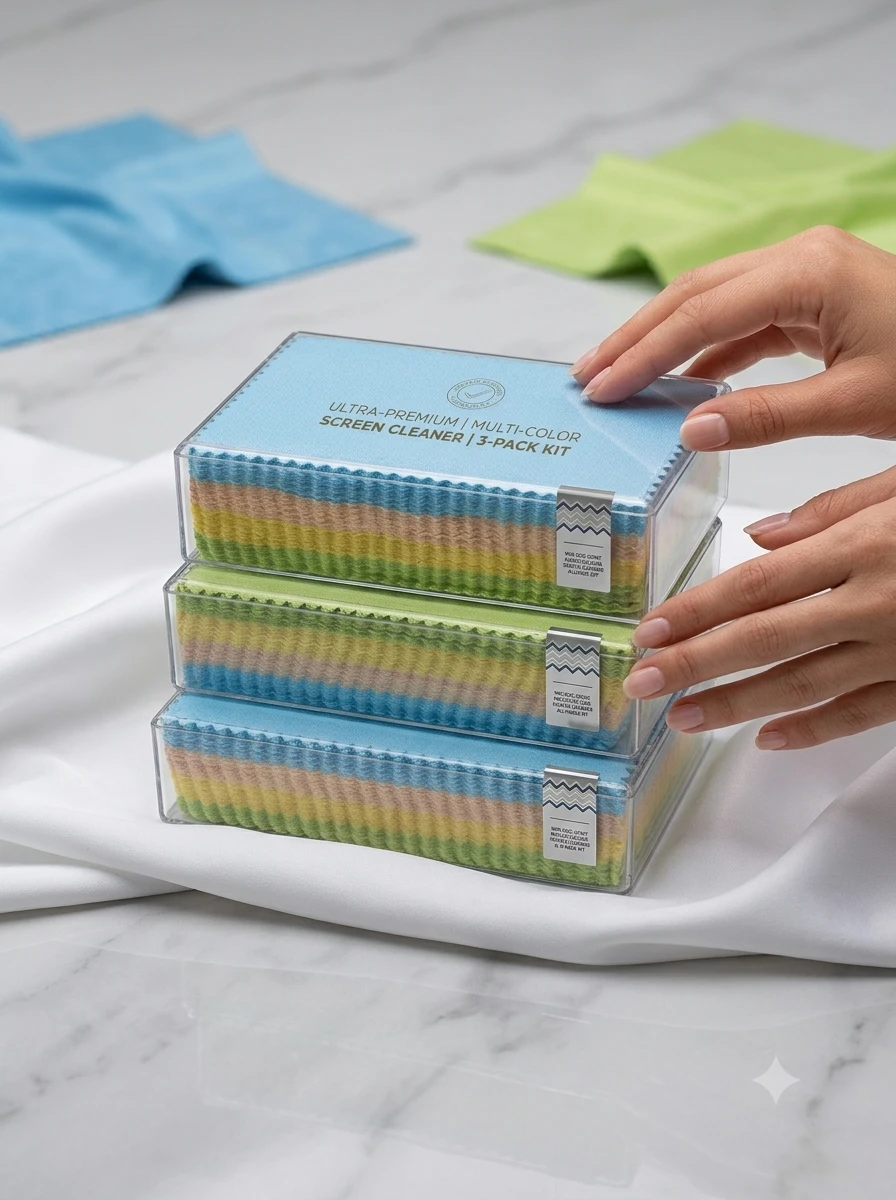 Screen Cleaning Box Cloth (60 PC/PACK)